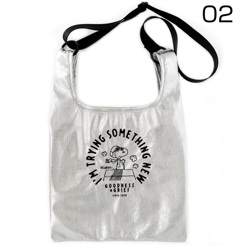ROOTOTE PEANUTS IP.RS.メタリック.Peanuts-0Q Silver